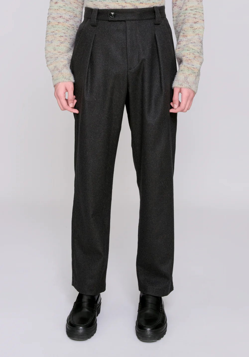 A.P.C. - Pantalon Renato - Faux Noir - Pantalons et Shorts - WOASD - H08428