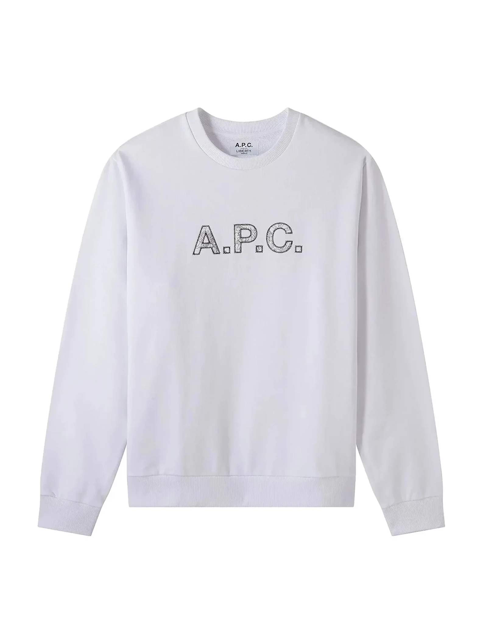 A.P.C. - Homme - Sweat Dragon - Blanc-Pulls et Sweats-COFDX-H27819