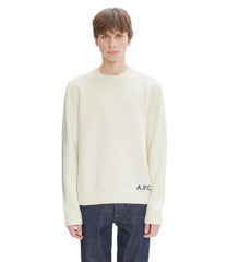 A.P.C - Pull Edward - Ecru - Pulls et Sweats - WVBDJ - H23059