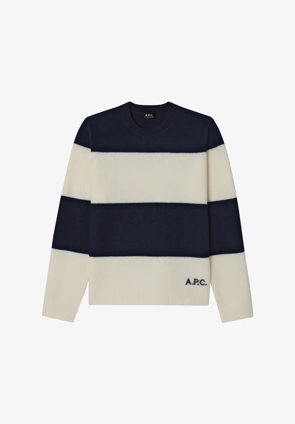 A.P.C - Pull Edwardo - Bleu foncé - Pulls et Sweats - WVBDL-H23364