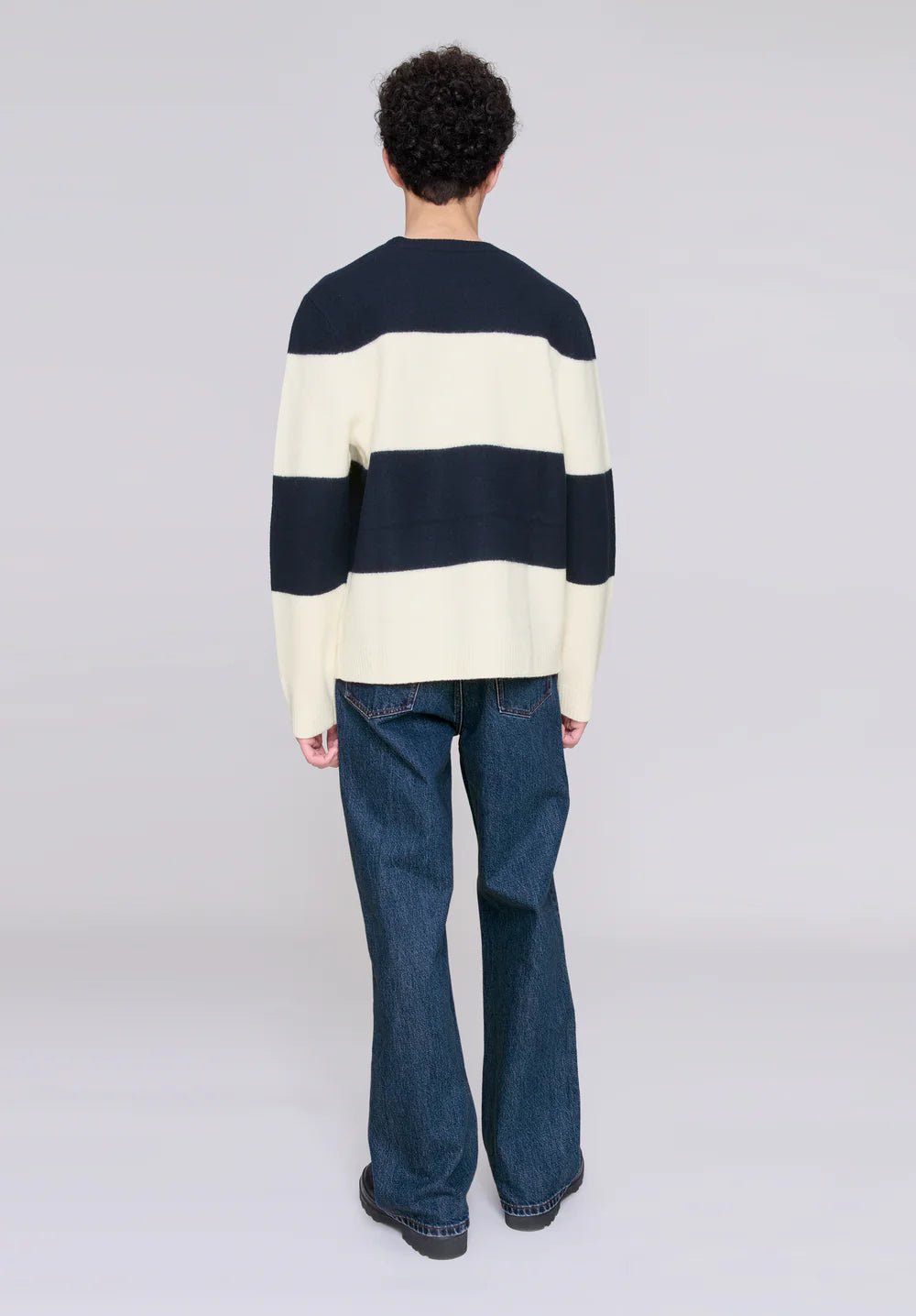 A.P.C - Pull Edwardo - Bleu foncé - Pulls et Sweats - WVBDL-H23364