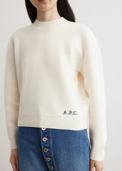 A.P.C - Pull Esther - Ecru - Pulls et Sweats - WVBDK - F23373