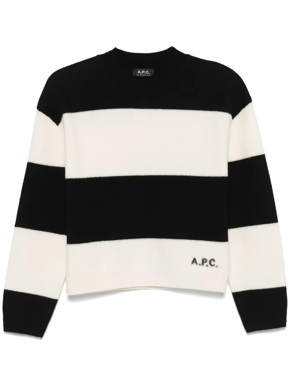 A.P.C - Pull Penny - Rayé bleu et blanc - Pulls et Sweats - 