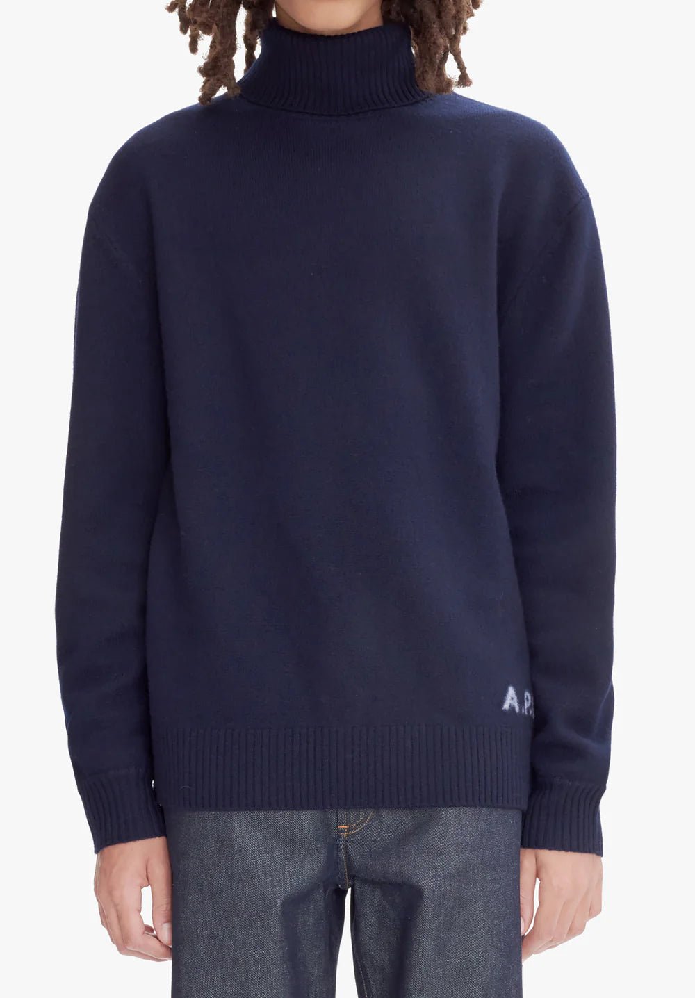 A.P.C - Pull Walter - Bleu marine - Pulls et Sweats - 