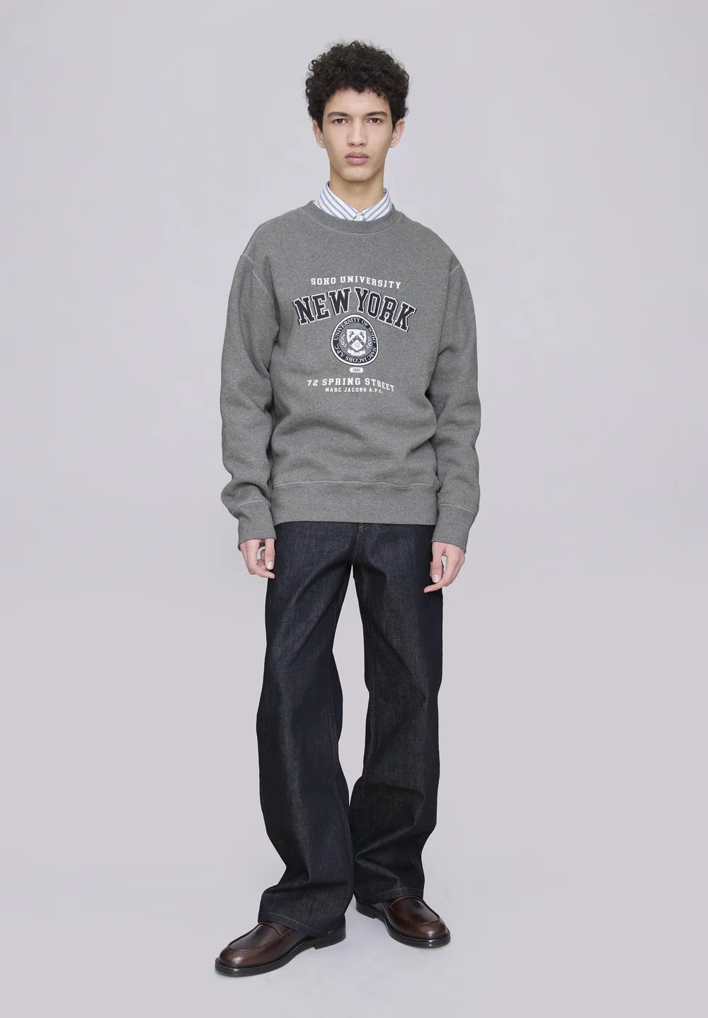 Marc Jacobs x A.P.C. - The Mens NY Crewneck - Pulls et Sweats - COHKQ - H37004