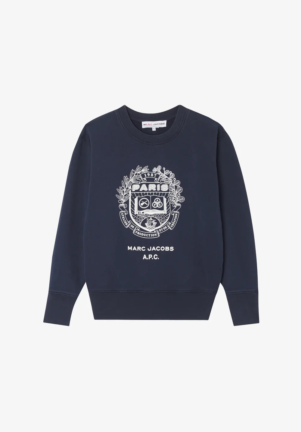 Marc Jacobs x A.P.C. - The Shrunken Fit Crewneck Paris - Pulls et Sweats - COHKQ - F37001