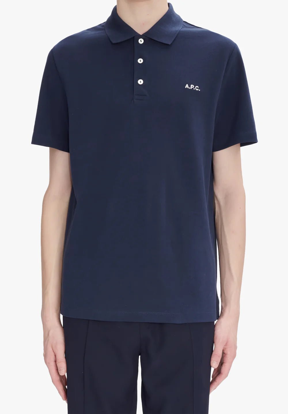 A.P.C. - Polo - Dark Navy - T-shirts - COGWZ-H26342