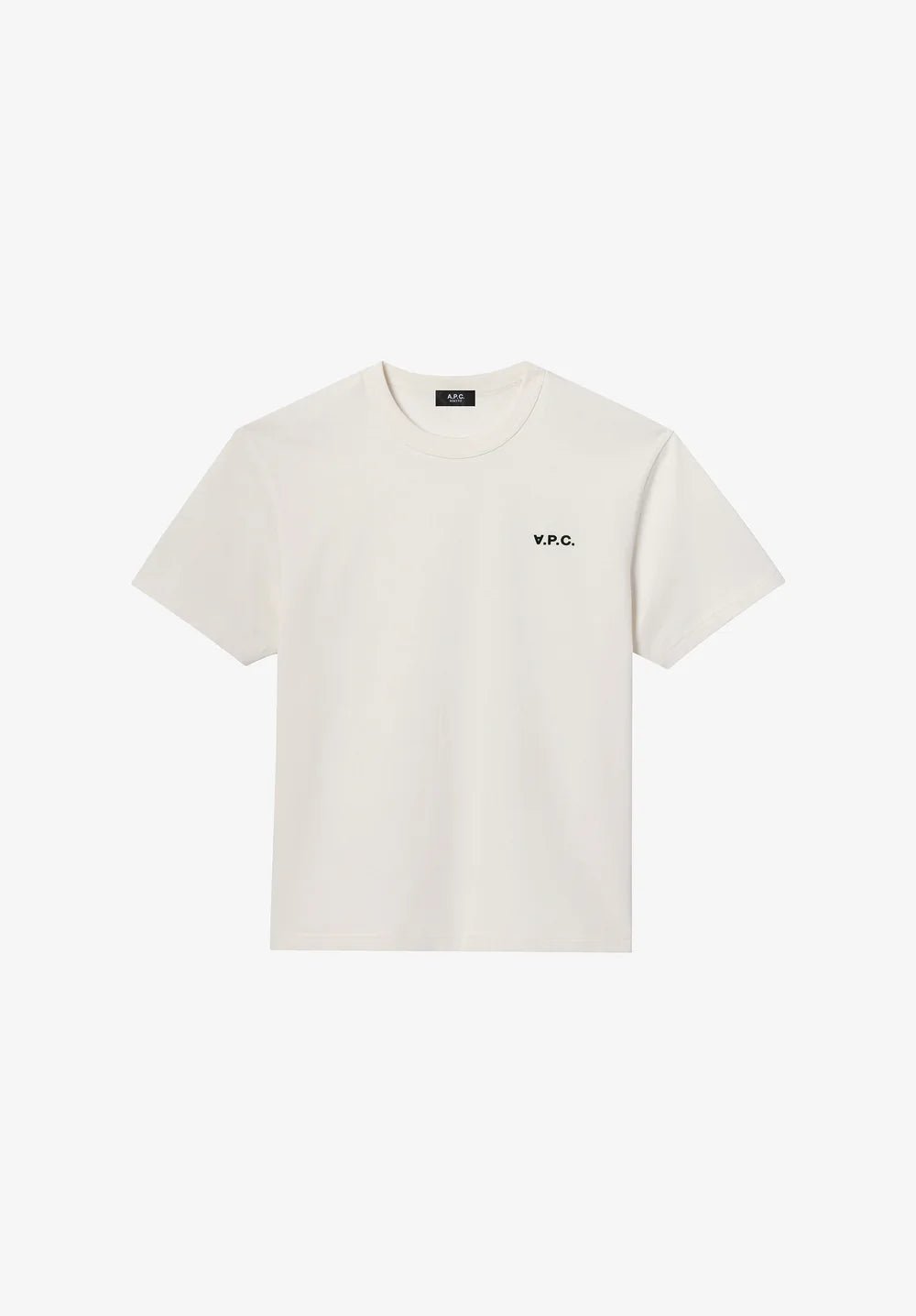 A.P.C - T-Shirt Boxy Petit VPC - Ecru - T-shirts - COHBQ - H26391