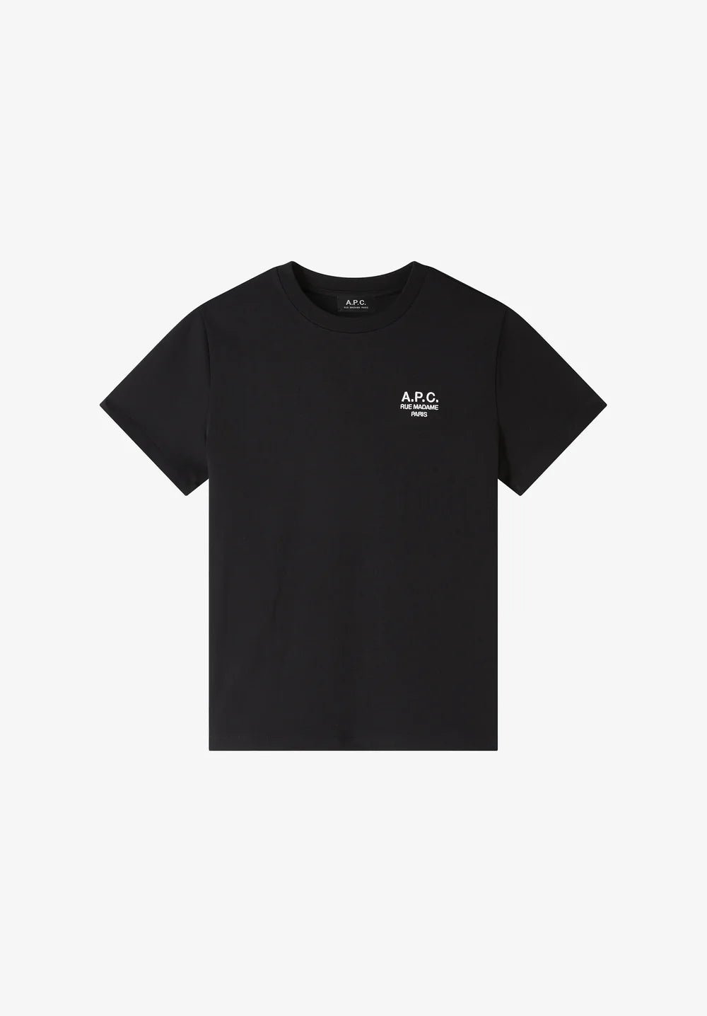 A.P.C - T-Shirt Standard Rue madame - Noir/Blanc - T-shirts - COHBU-M26388