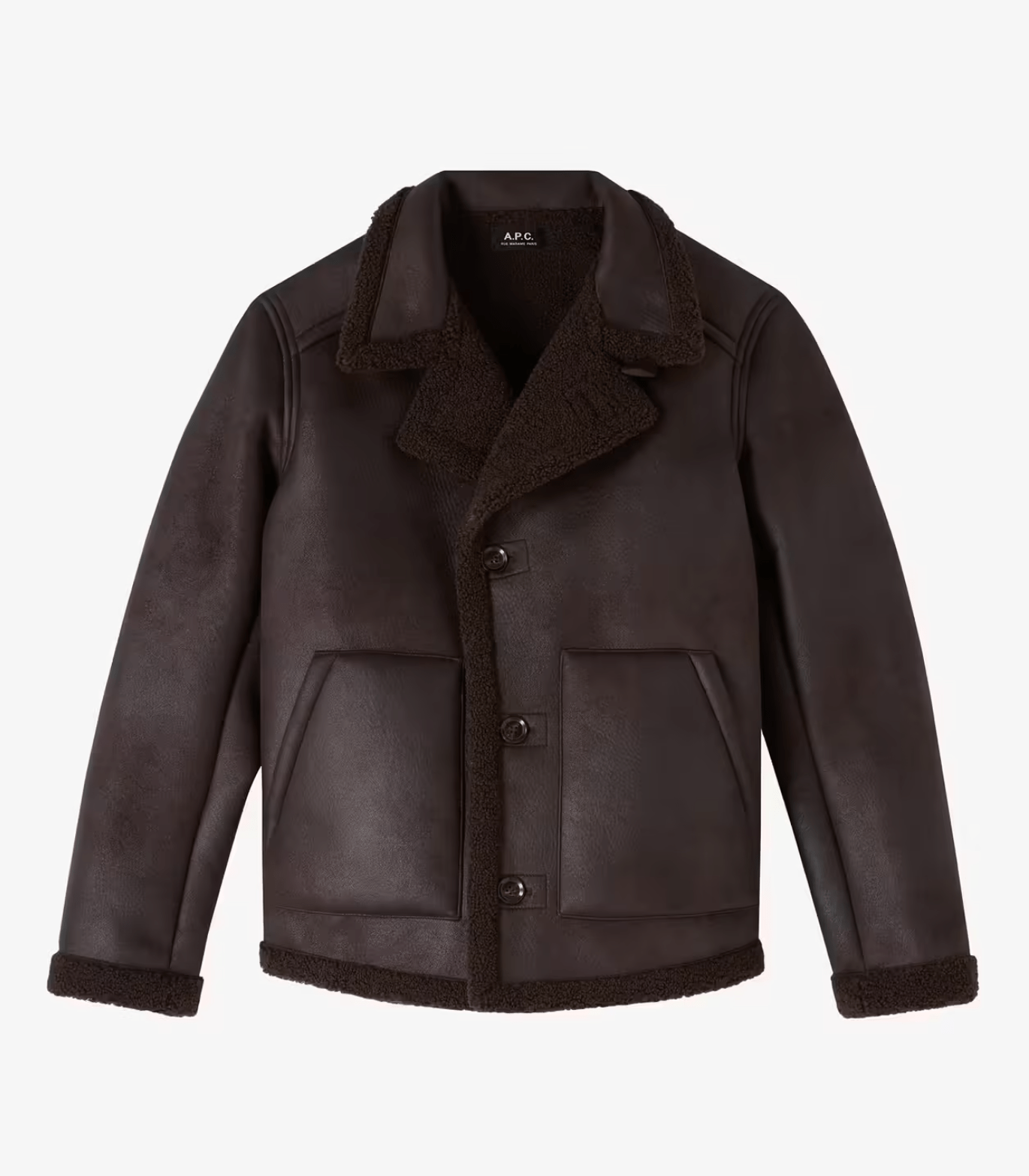 A.P.C - Blouson Finn - Marron - Vestes et Manteaux - PSAJO - H02971