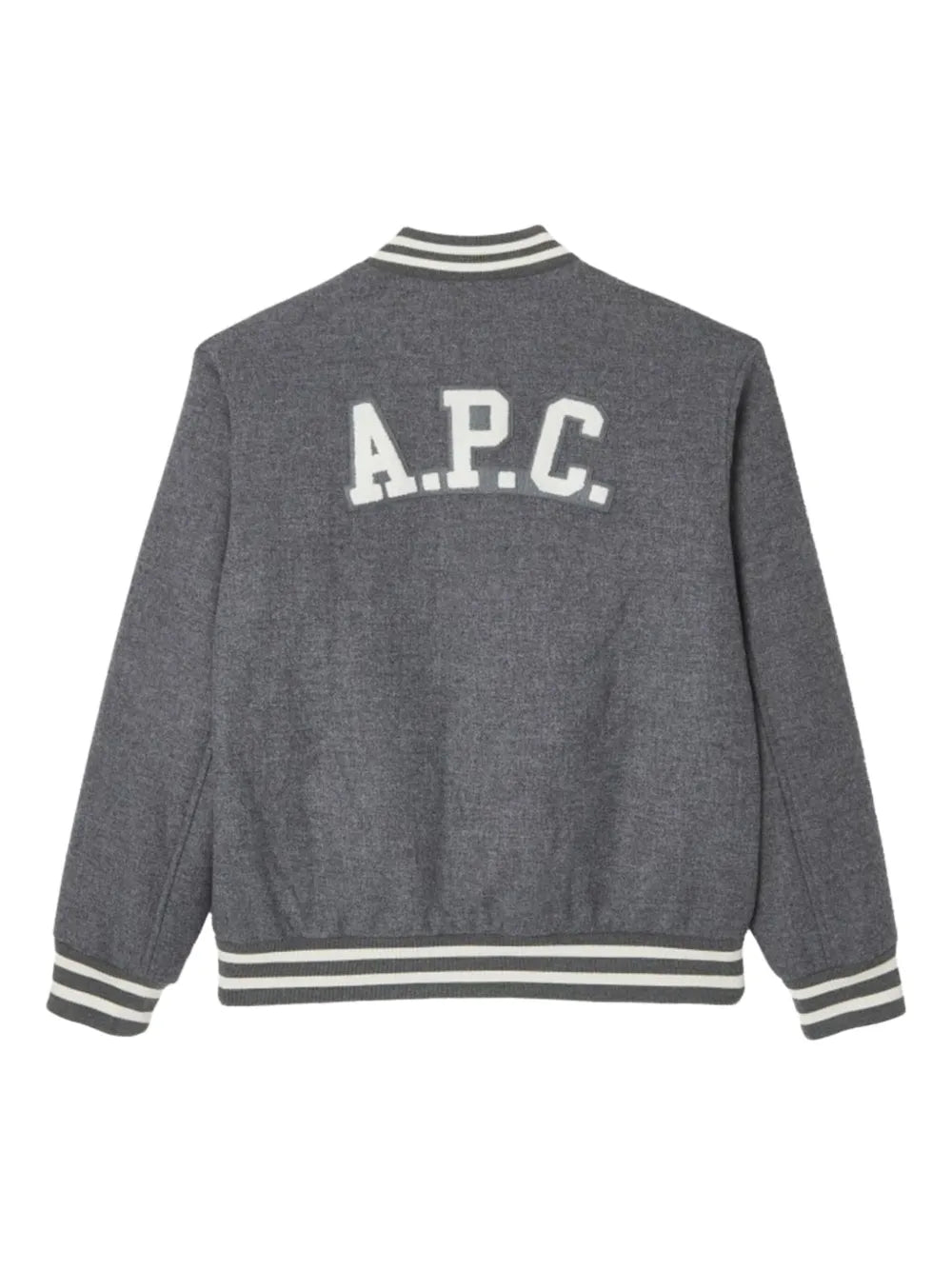 A.P.C Femme - Blouson Alizée - Gris chiné - Vestes et Manteaux - WVBEB-F32025