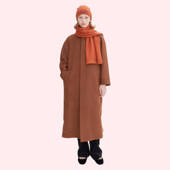 A.P.C - Manteau Gaia - Cognac - Vestes et Manteaux - WVBDE - F01533