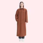 A.P.C - Manteau Gaia - Cognac - Vestes et Manteaux - WVBDE - F01533