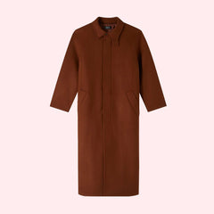 A.P.C - Manteau Gaia - Cognac - Vestes et Manteaux - WVBDE - F01533