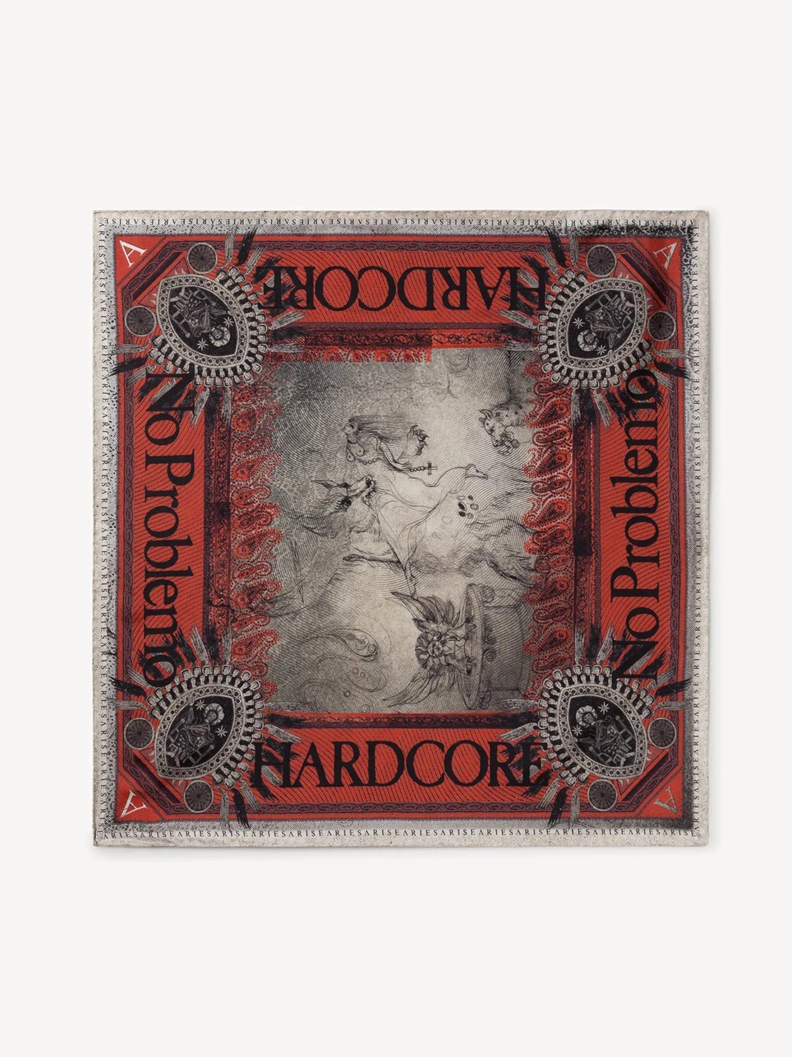 Aries Arise - The Seer Silk Bandana - Multi-Accessoires-FTAR90021