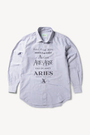 Aries Arise - Perfume Oxford Shirt - Black - T-shirts - AR4010702