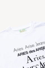 Aries Arise - Perfume SS Tee White - T-shirts - AR6000502