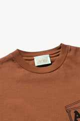 Aries Arise - Temple SS Tee - Brown - T-shirts - AR6000002