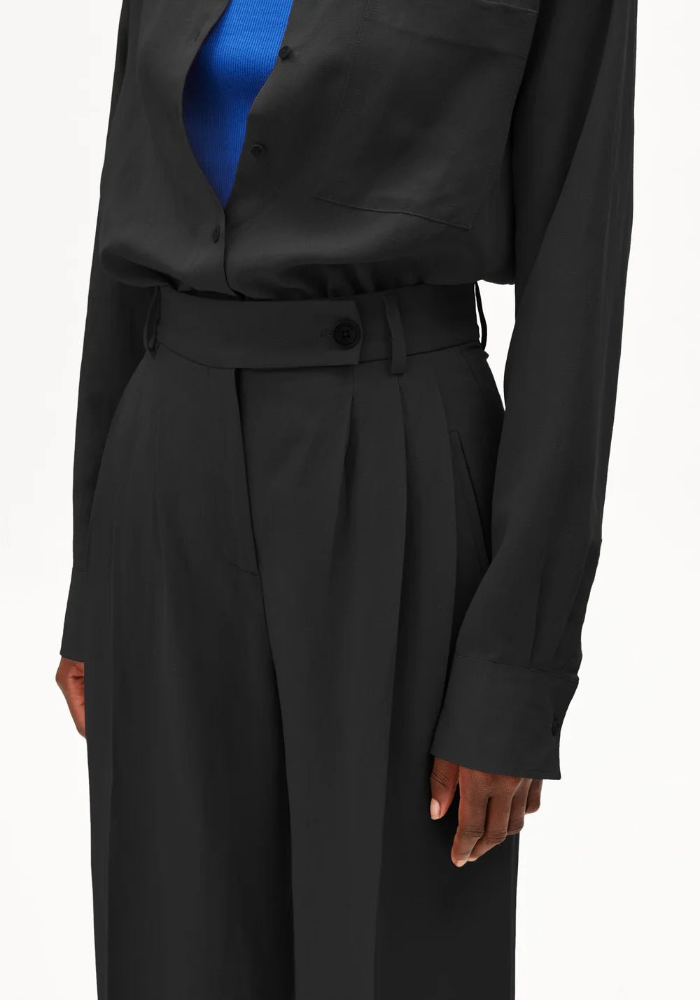 Armedangels - Kaayua Lino Pant - Black - Jupes et Pantalons - 30008123
