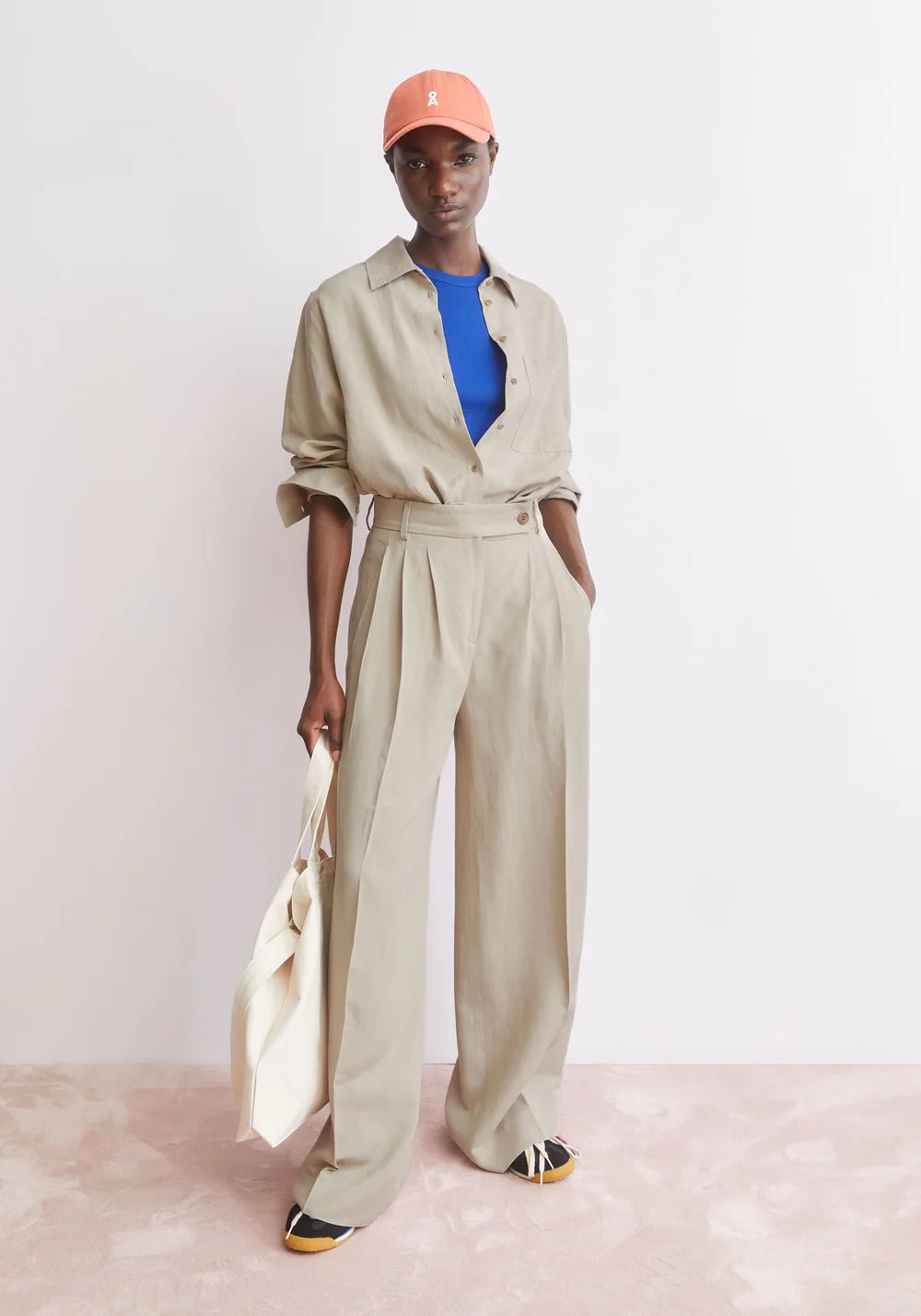 Armedangels - Kaayua Lino Pant - Sandstone - Jupes et Pantalons - 30008123