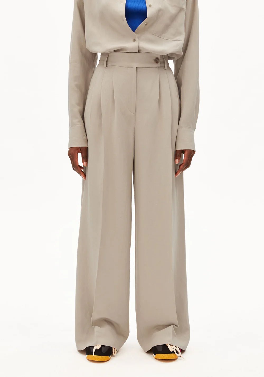 Armedangels - Kaayua Lino Pant - Sandstone - Jupes et Pantalons - 30008123