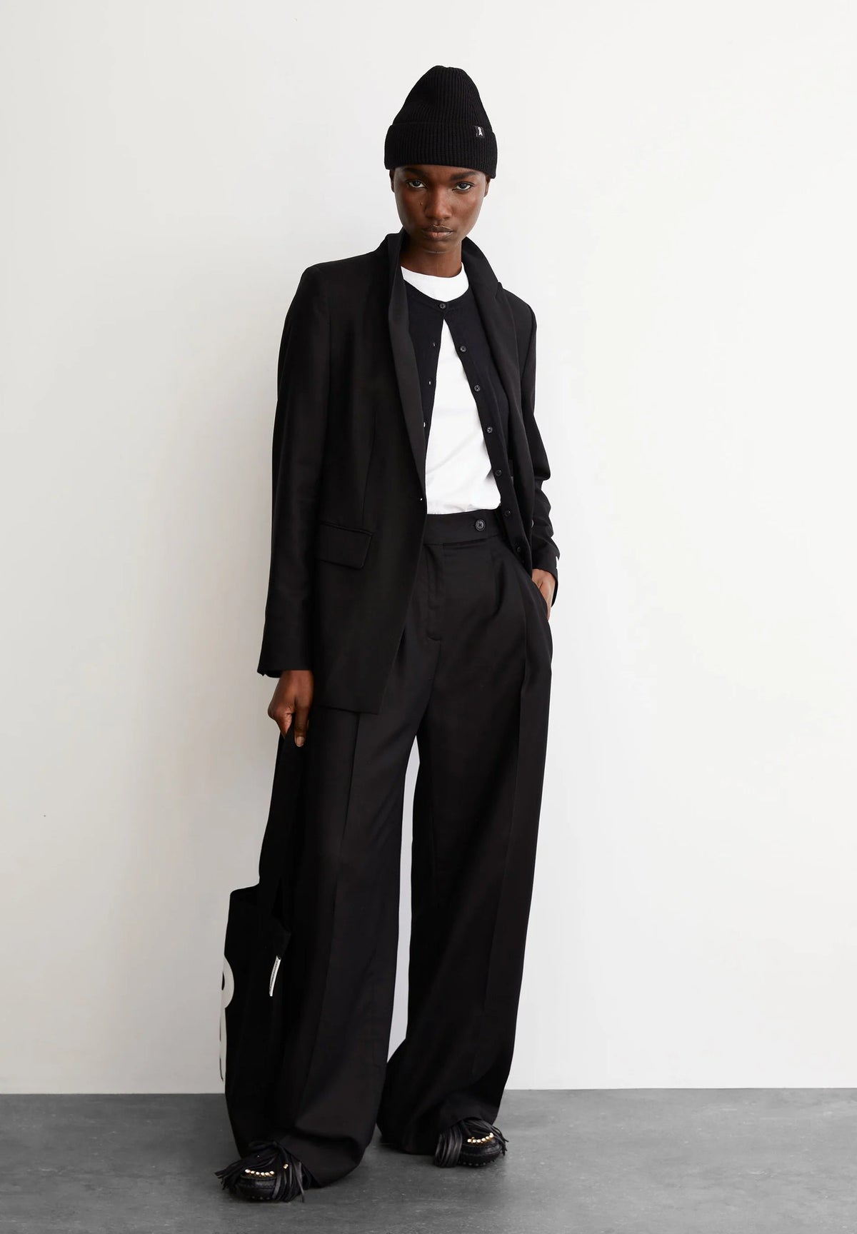 Armedangels - Kaayua Pant - Black-Jupes et Pantalons-30008284