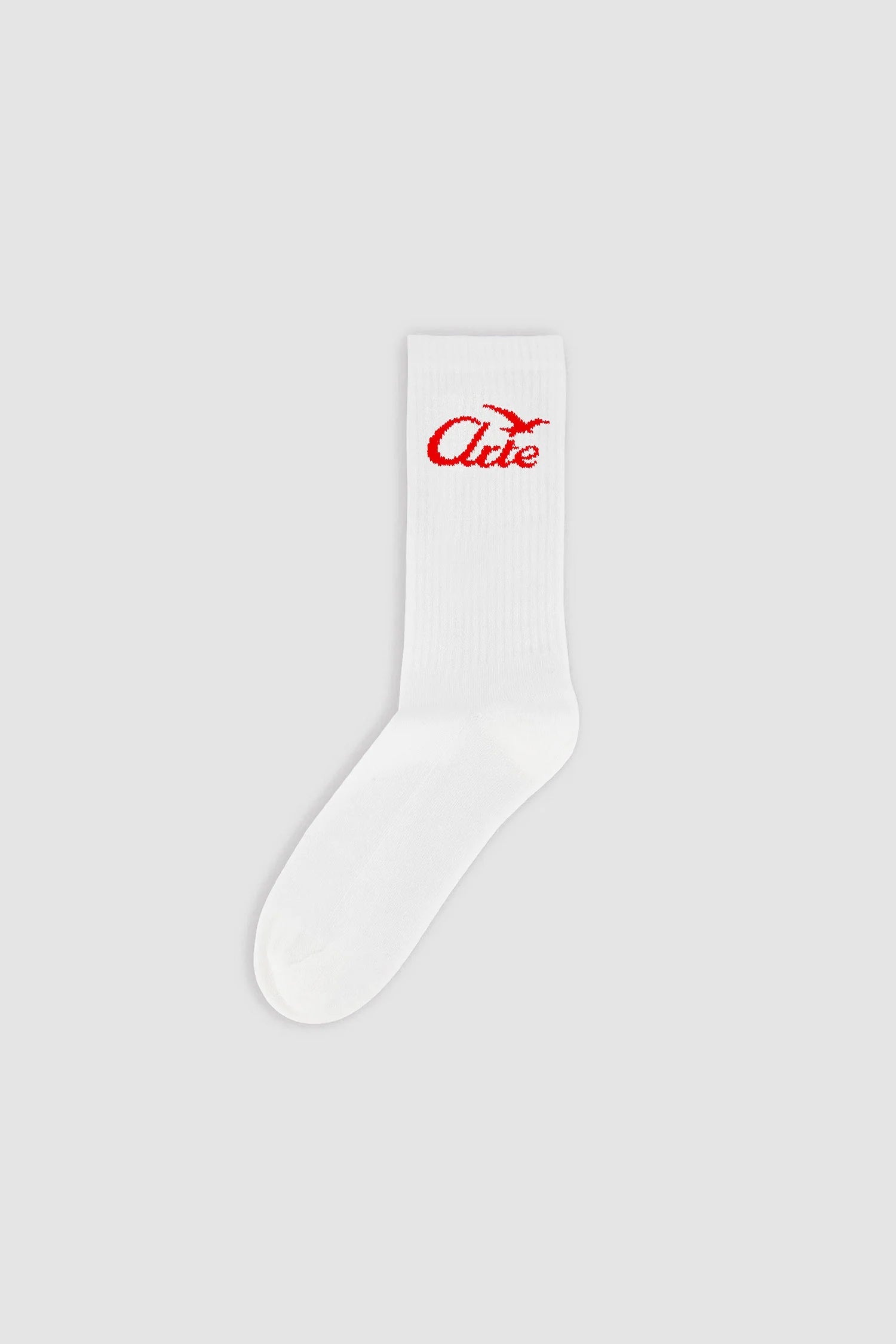 Arte Antwerp - Bird Logo Socks - White - Accessoires - SS25 - 181M