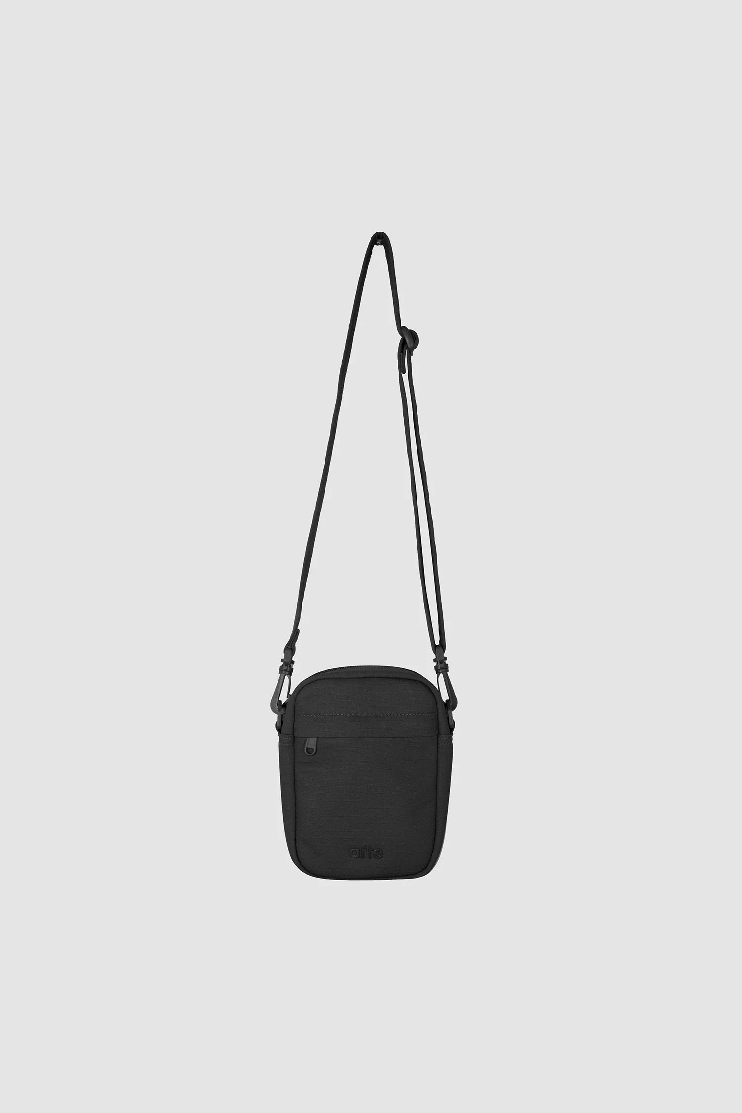 Arte Antwerp - Crossbody Ripstop Bag - Black - Accessoires - SS25 - 207AC