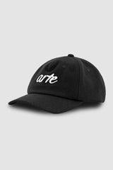 Arte Antwerp - Front Logo Embroidery Cap - Black - Accessoires - AW24 - 224AC.1