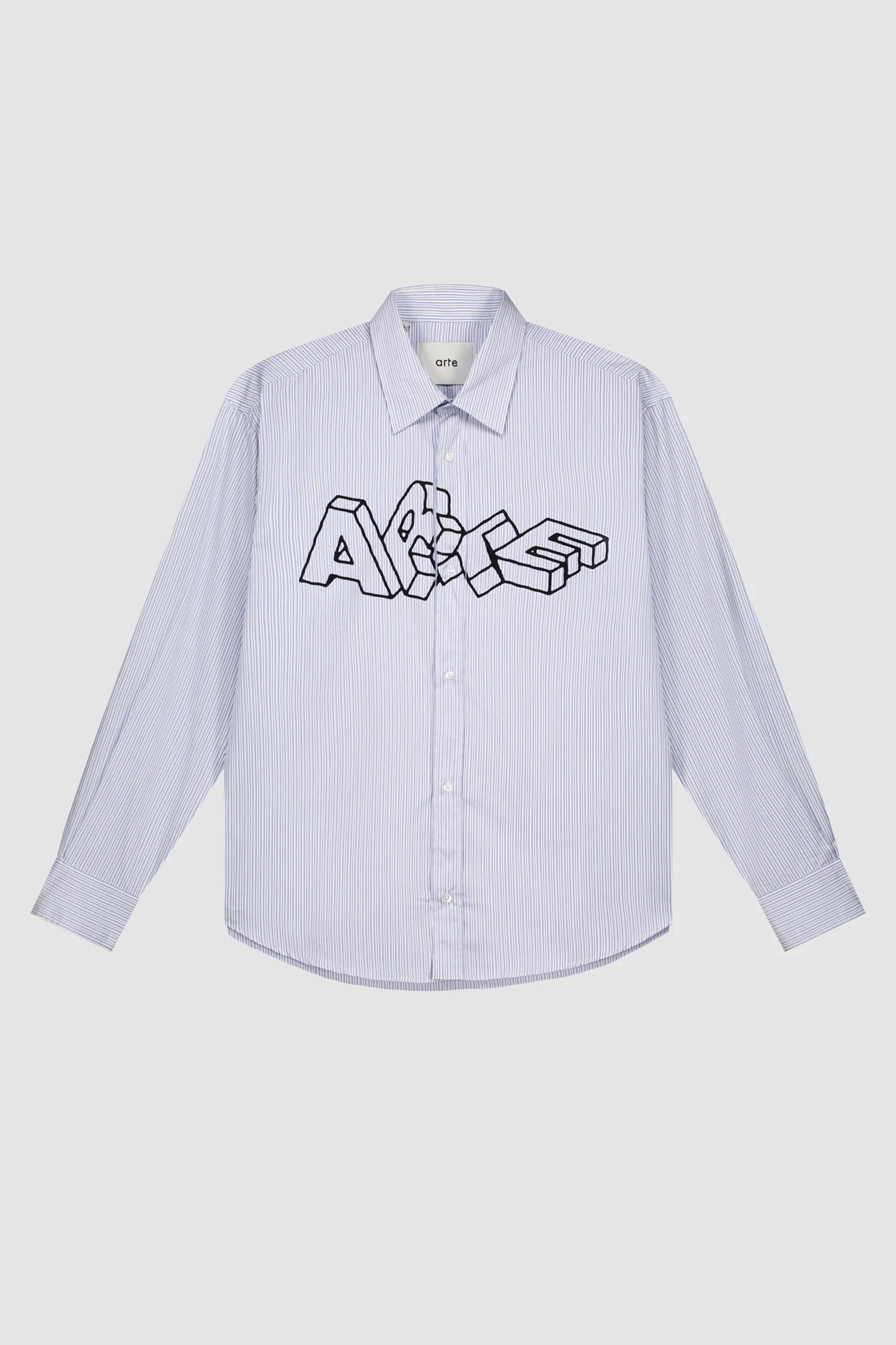 Arte Antwerp - Arte Blocks Shirt - White - Chemises - AW25 - 039S.1 - S - STRIPED