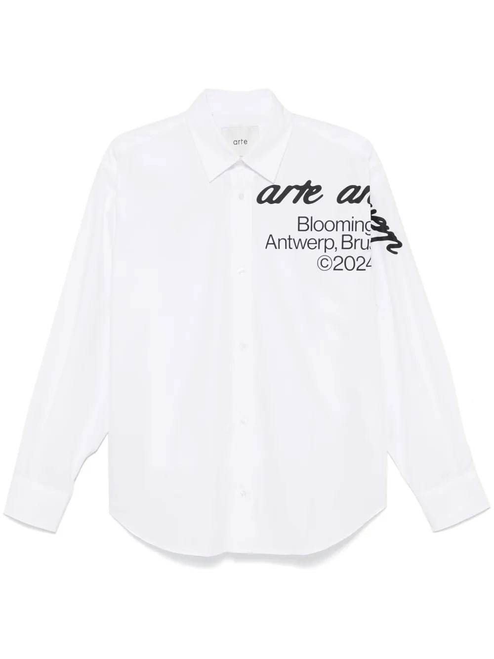 Arte Antwerp - Chemise Blooming Ideas - White - Chemises - AW24 - 108S