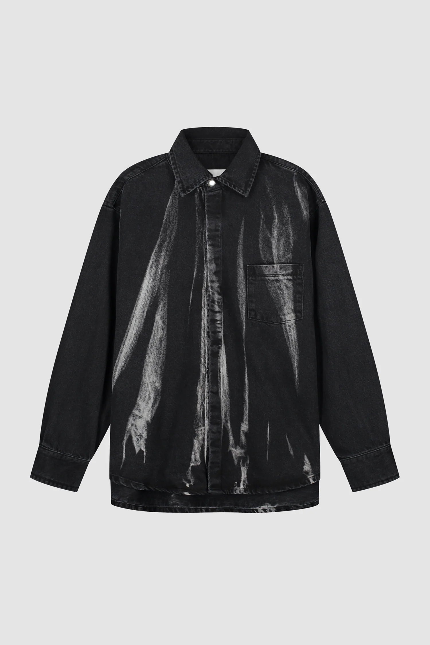 Arte Antwerp - Denim Shirt - Black - Chemises - AW25 - 029S - M - BLACKDENIM