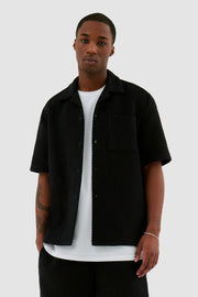 Arte Antwerp - Smith Shirt - Black-Chemises-SS24-122S