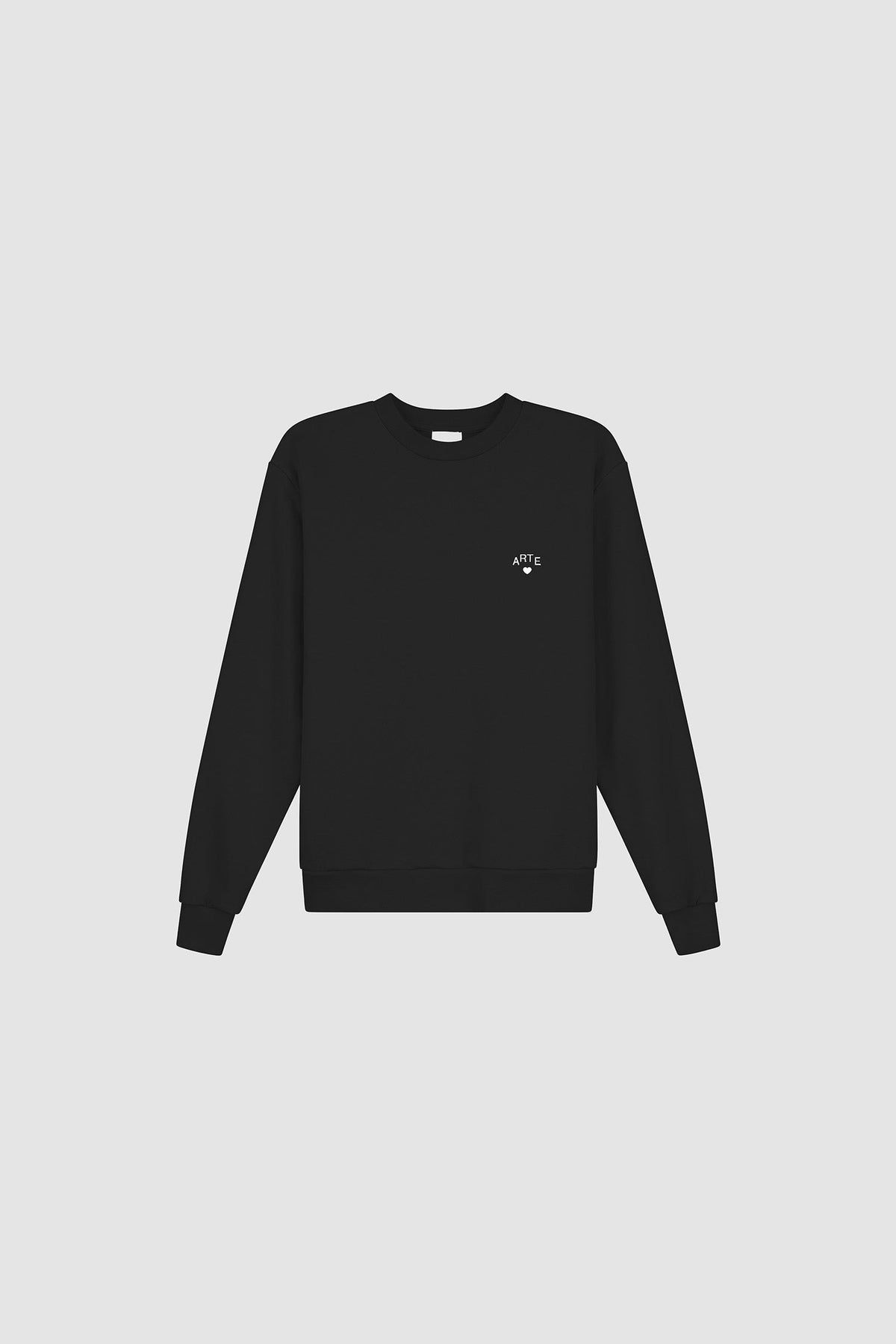 Arte Antwerp Sweat Cor noir – packshot de face sur fond gris