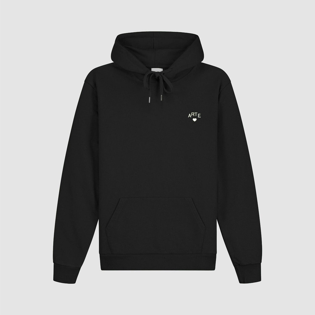 Arte Antwerp Sweat à capuche Cor noir – packshot de face