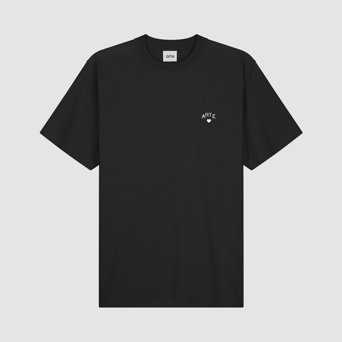 Arte Antwerp T-shirt Cor noir – packshot de face