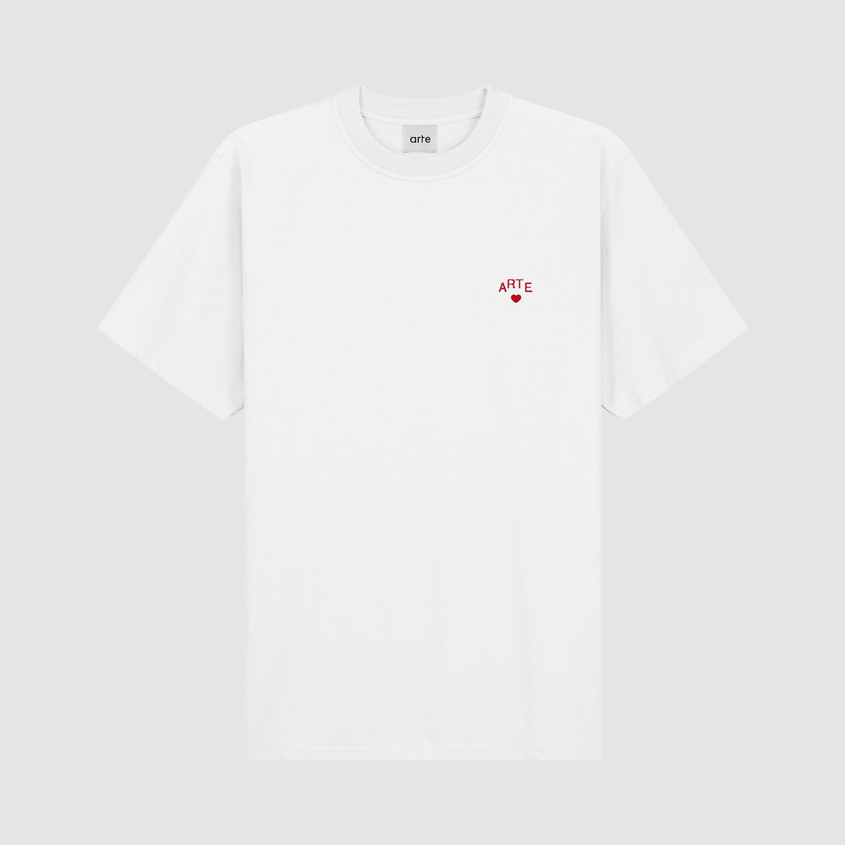 Arte Antwerp T-shirt Cor blanc – packshot de face