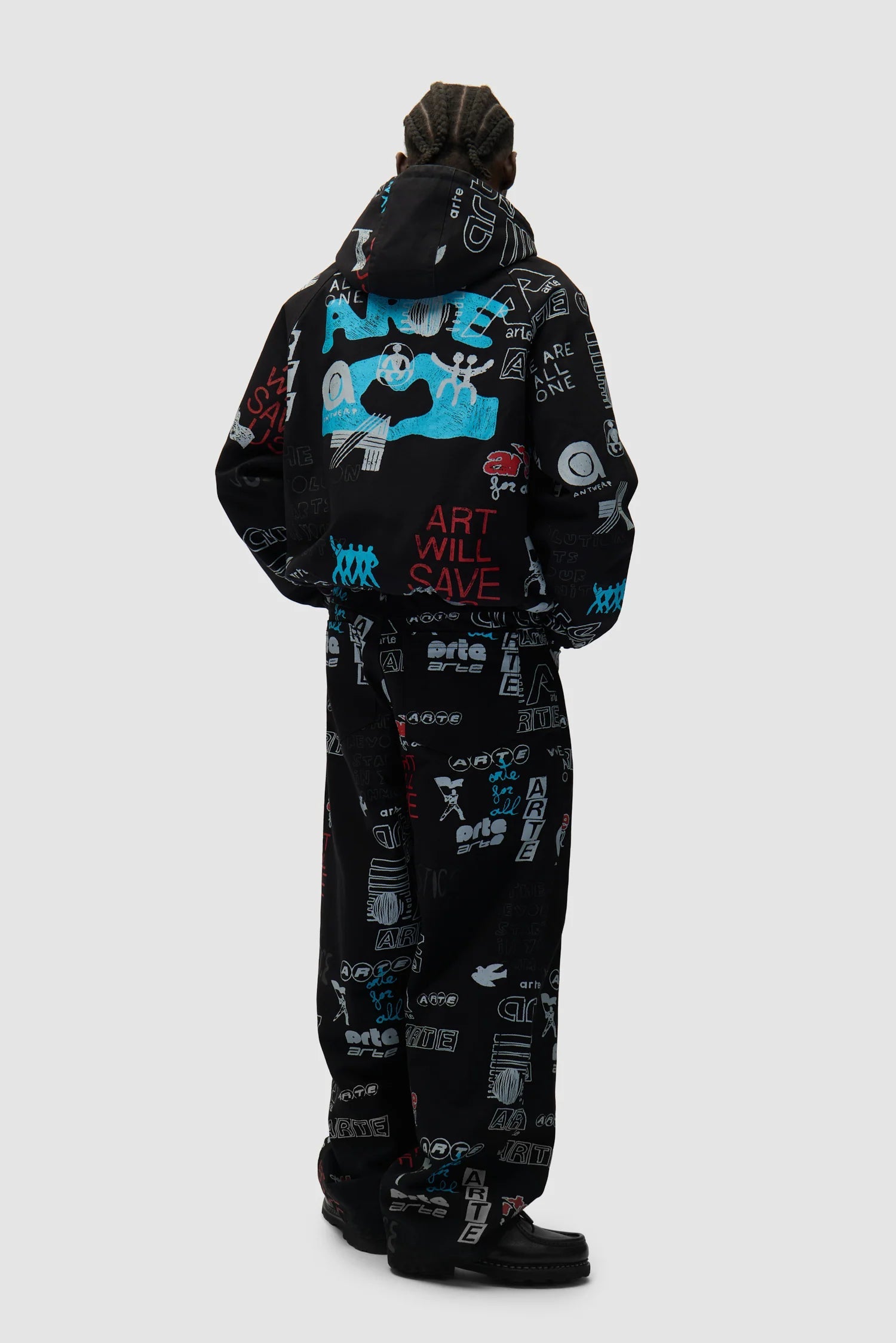 Arte Antwerp - Art Saves Pants - Black - Pantalons et Shorts - AW25 - 145P - 28 - BLACK