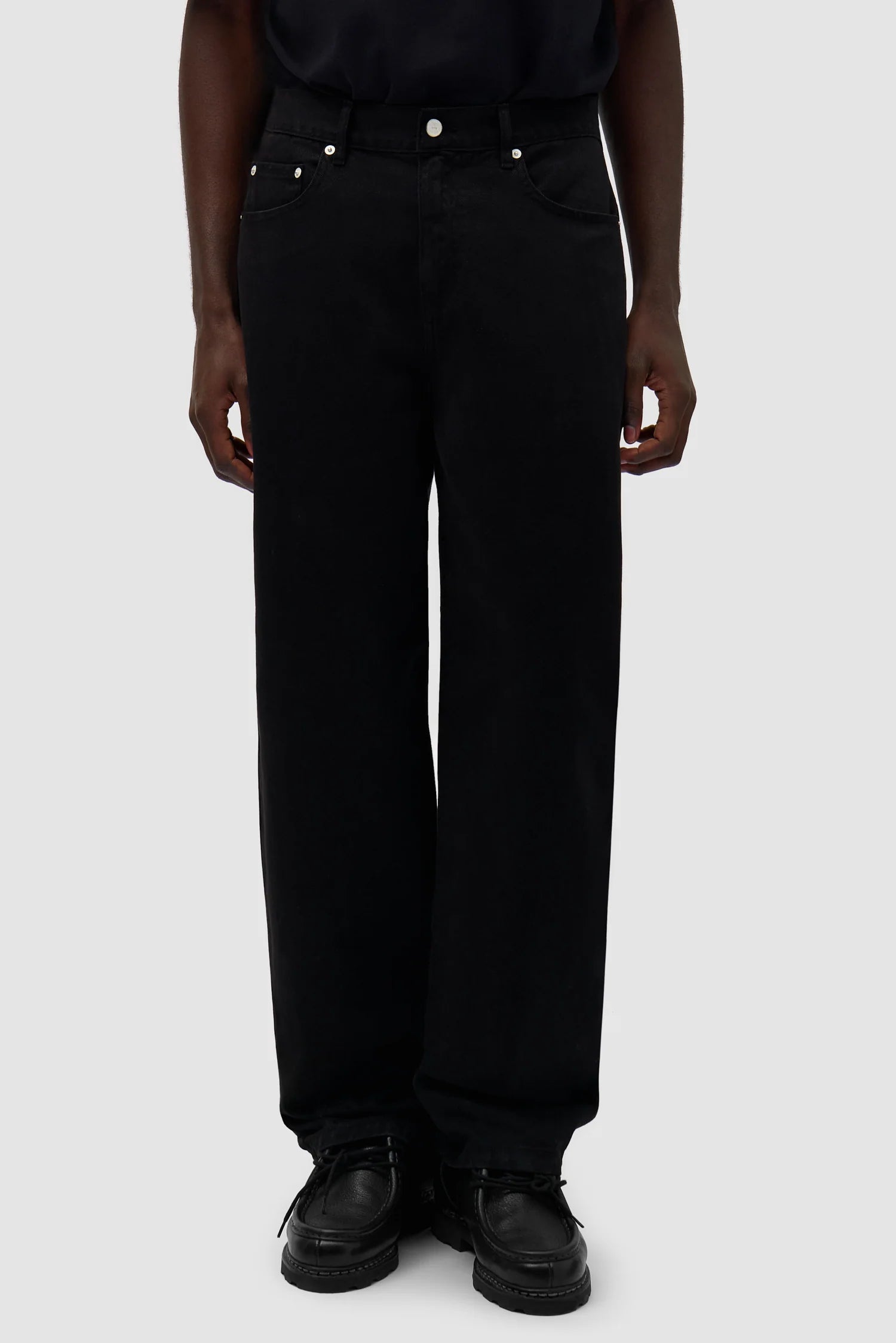 Arte Antwerp - Back Bird Pants - Black - Pantalons et Shorts - SS25 - 020P