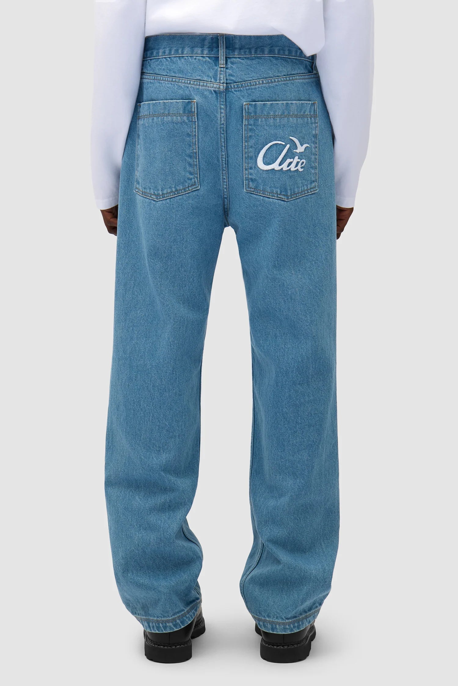 Arte Antwerp - Bird Denim Pants - Blue - Pantalons et Shorts - SS25 - 244P