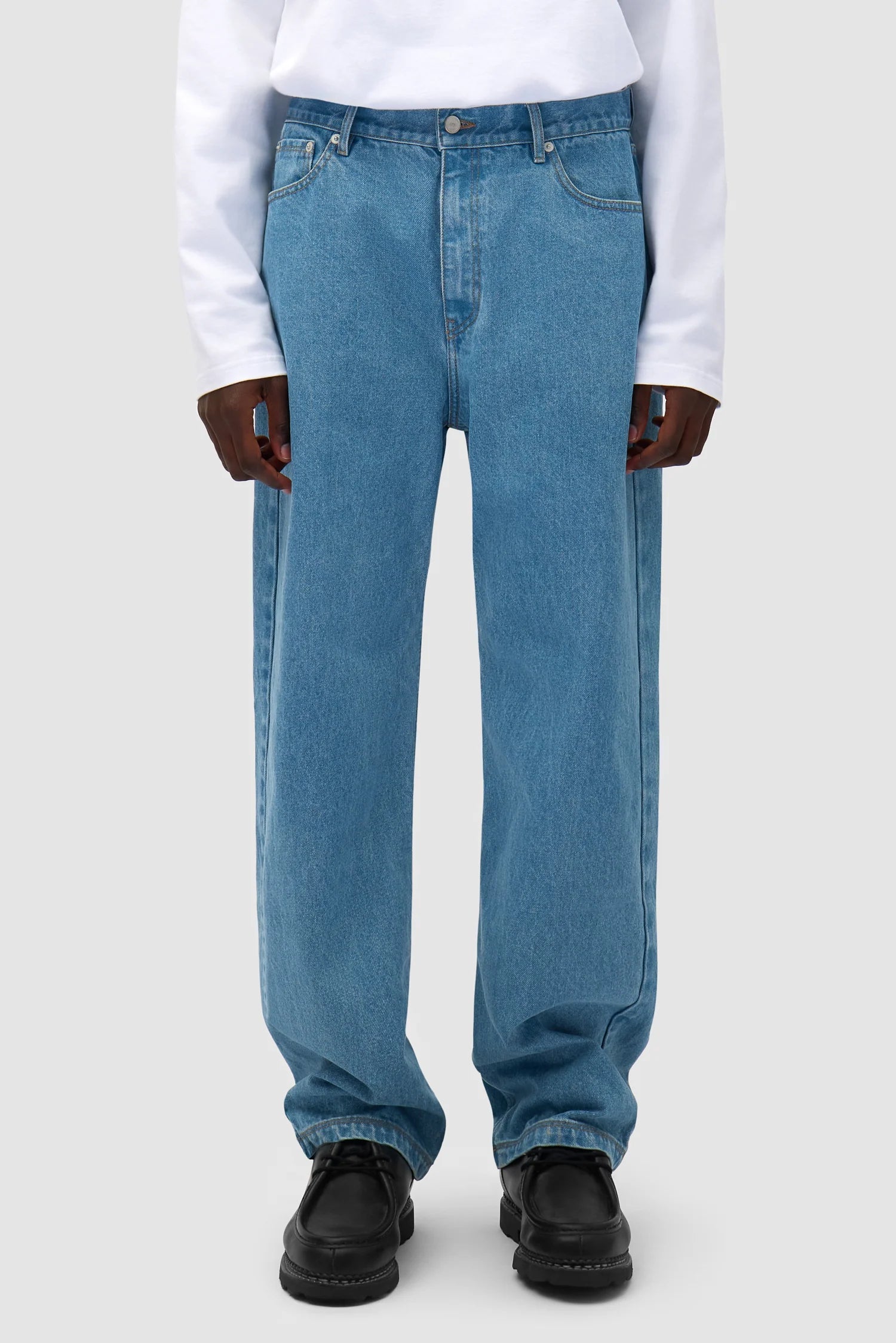 Arte Antwerp - Bird Denim Pants - Blue - Pantalons et Shorts - SS25 - 244P