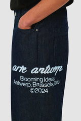 Arte Antwerp - Blooming Ideas Pants - Navy - Pantalons et Shorts - AW24 - 109P.1