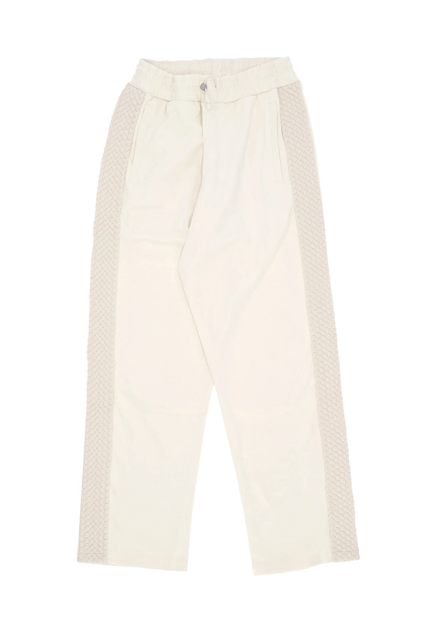 Arte Antwerp - Braid Strip Pants - Cream - Pantalons et Shorts - SS25 - 089P