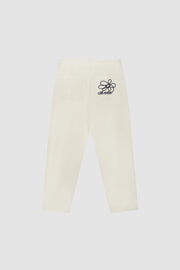 Arte Antwerp - Embrodeiry Pocket Pants - Cream - Pantalons et Shorts - AW24 - 147P - 1