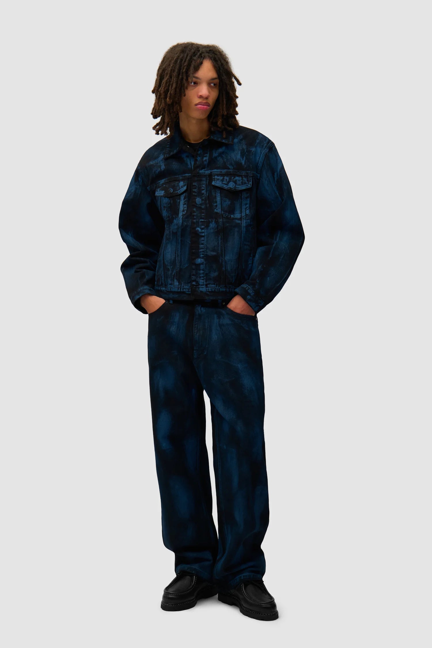 Arte Antwerp - Paint Pants - Black - Pantalons et Shorts - AW25 - 147P - 28 - BLACK