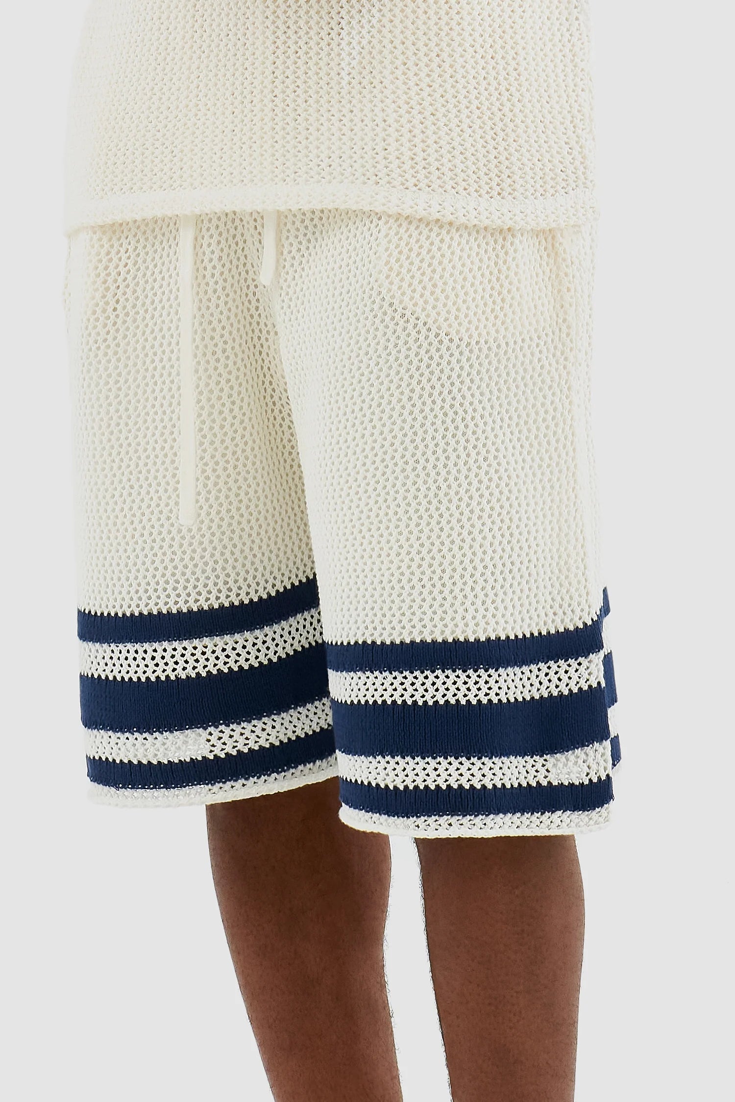 Arte Antwerp - Shane Short - White-Pantalons et Shorts-SS24-106K