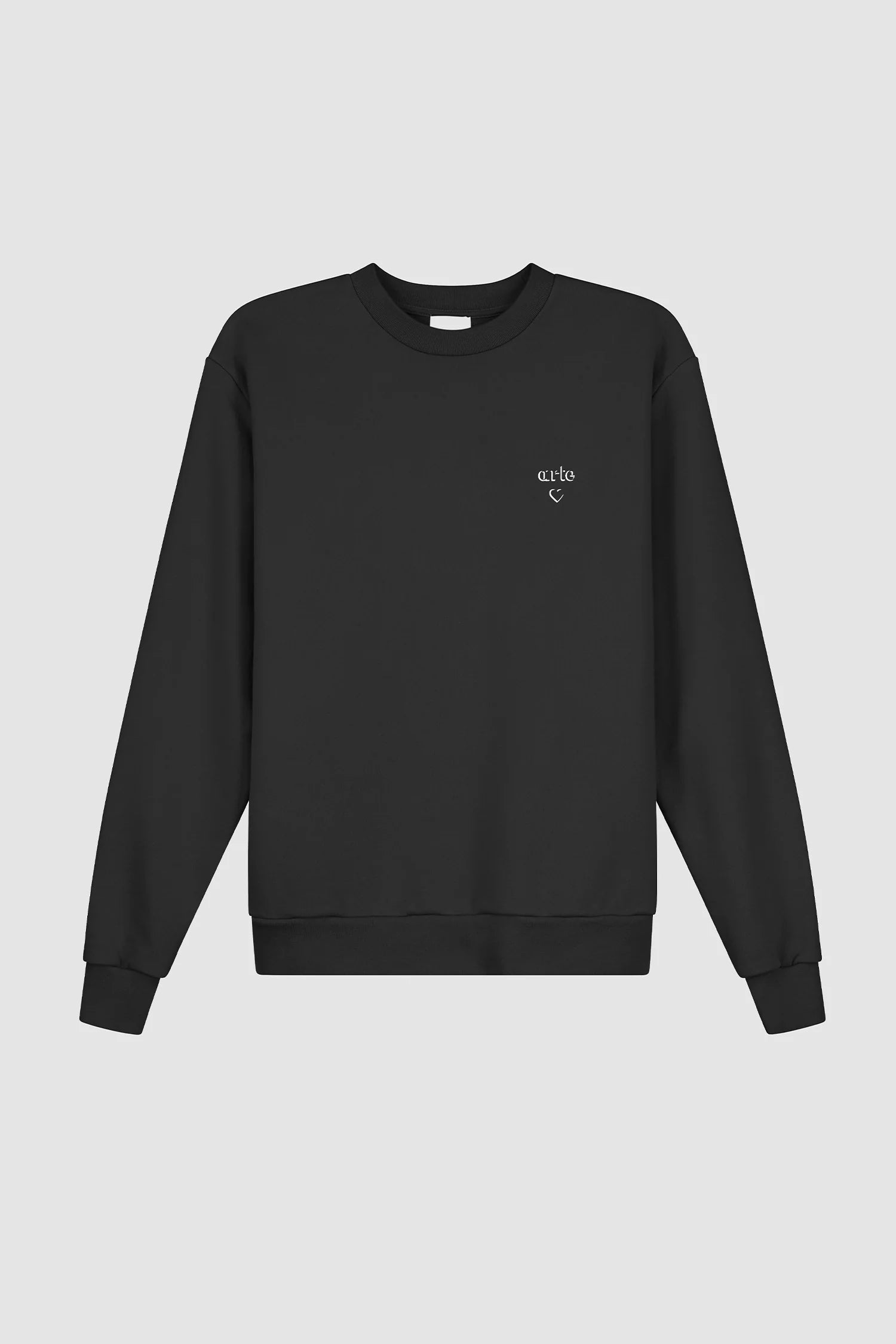 Arte Antwerp - Arte Heart Crewneck - Black (FW25) - Pulls et Sweats - AW25 - 110C - S - BLACK