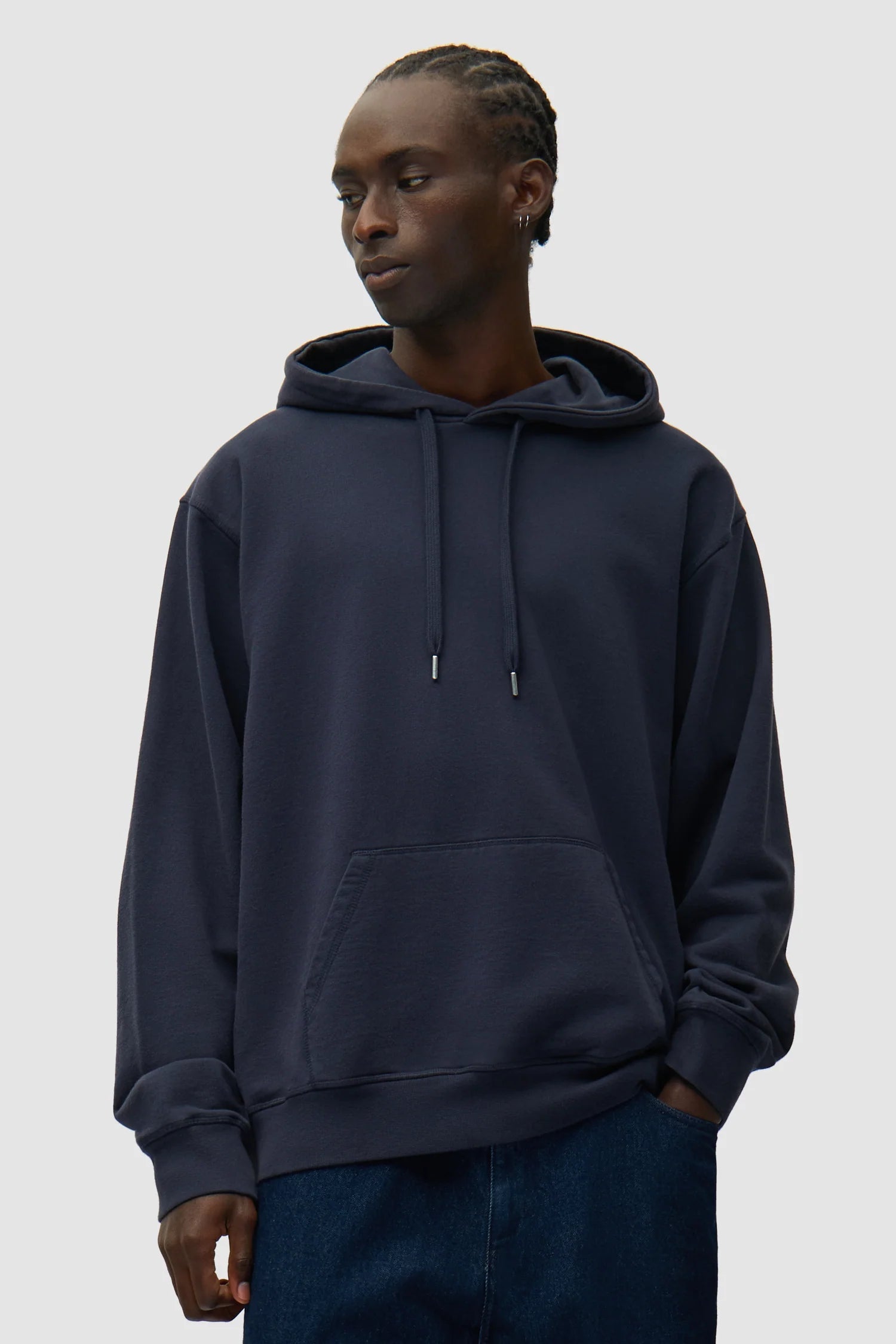 Arte Antwerp – Back SS26 Hoodie Navy - Pulls et Sweats - SS26-127H