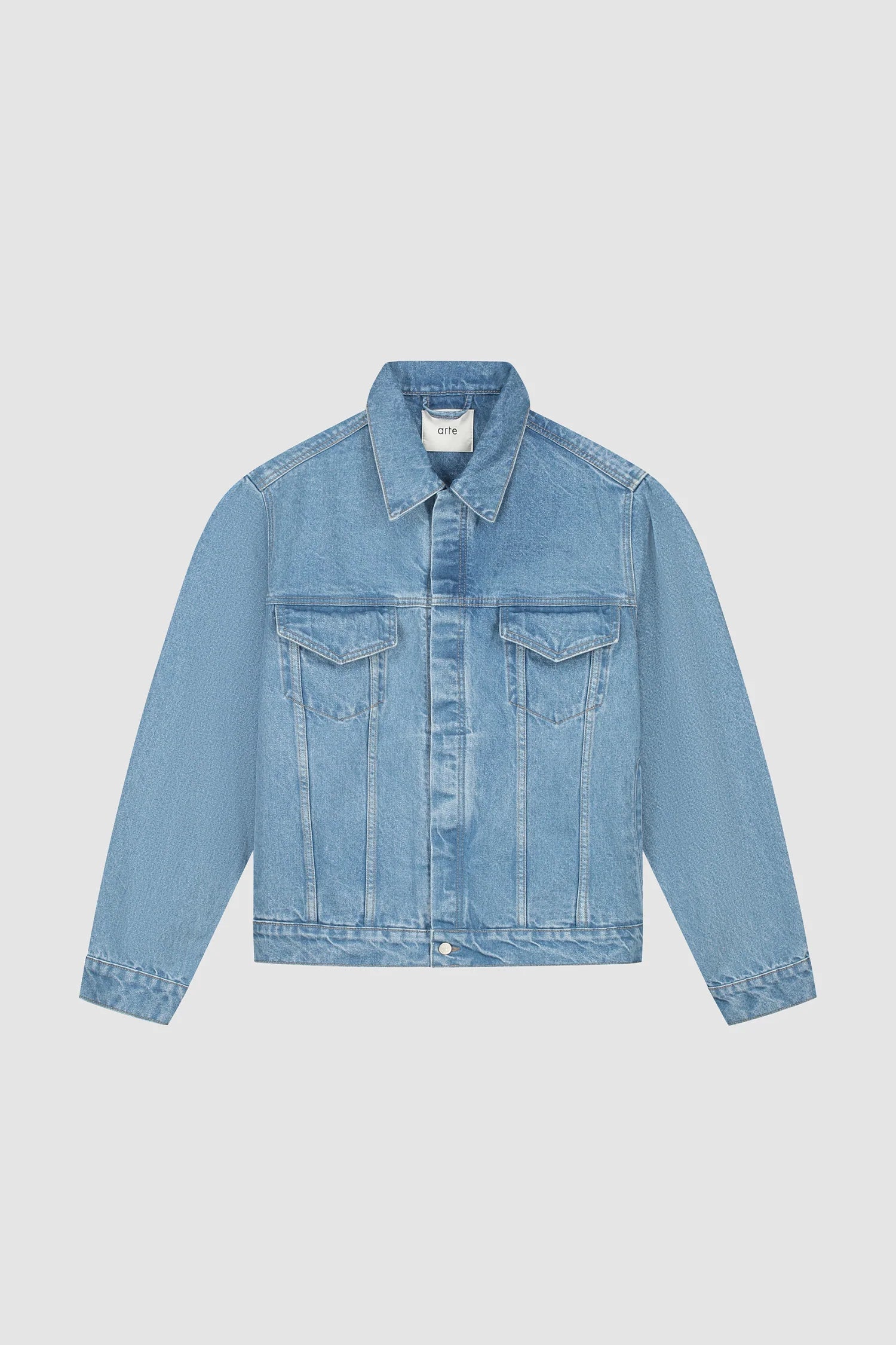 Arte Antwerp - Bird Back Jacket - Bleach - Pulls et Sweats - SS25 - 014J