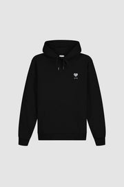 Arte Antwerp - Heart Flower Hoodie - Black - Pulls et Sweats - AW24 - 132H